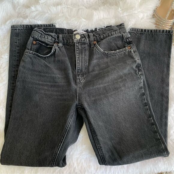 REDONE STRAIGHT LEG JEANS BLACK - Picture 5 of 8